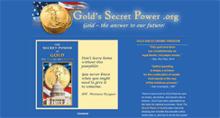 Desktop Screenshot of goldsecretpower.org