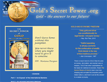 Tablet Screenshot of goldsecretpower.org